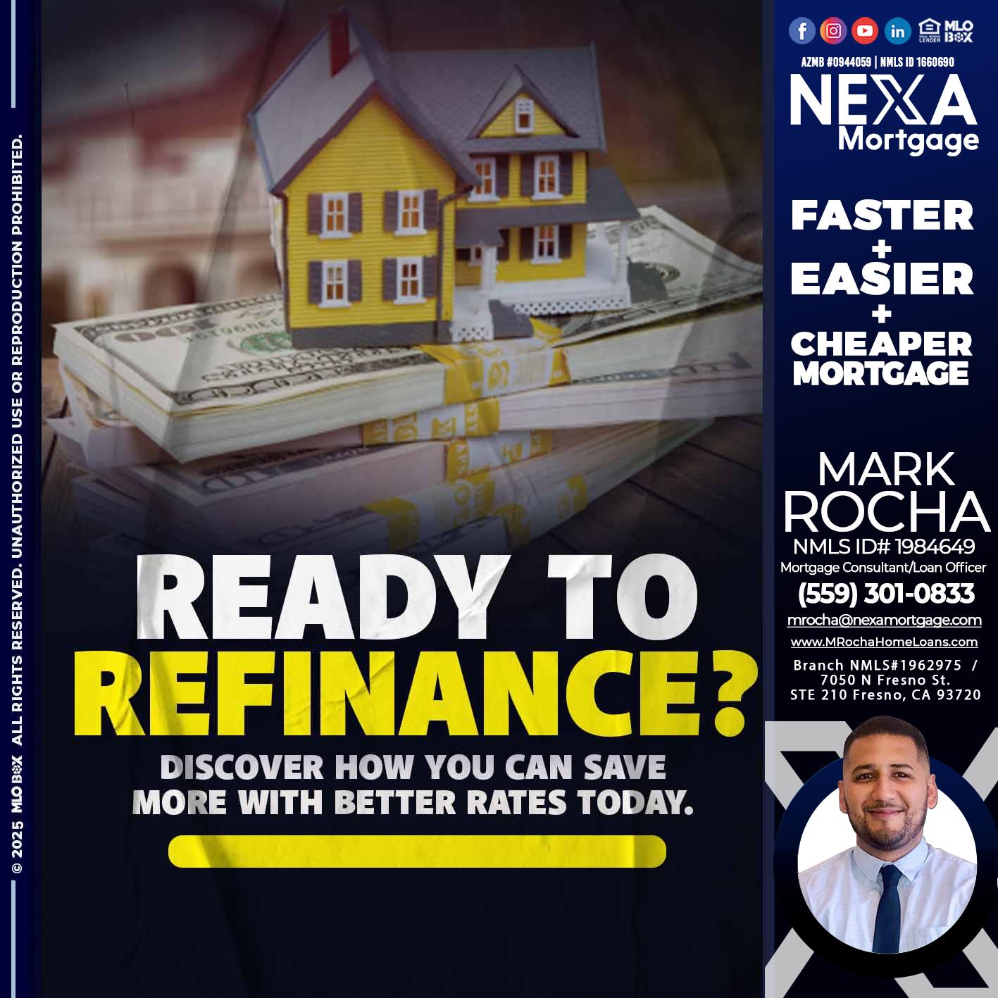 ready to refinance? - Mark Anthony Rocha -Loan Officer