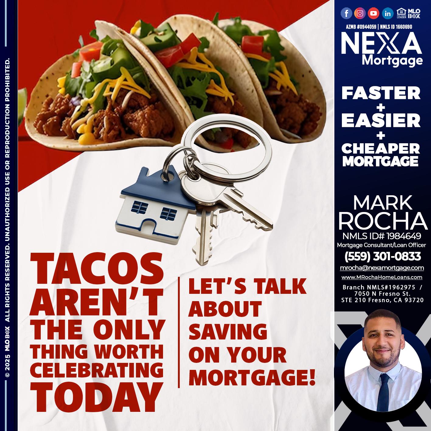 TACO TUESDAY - Mark Anthony Rocha -Loan Officer