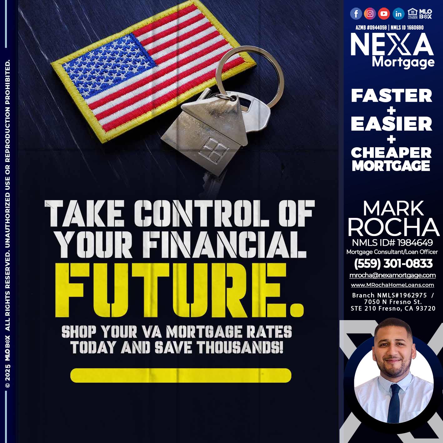 take control - Mark Anthony Rocha -Loan Officer