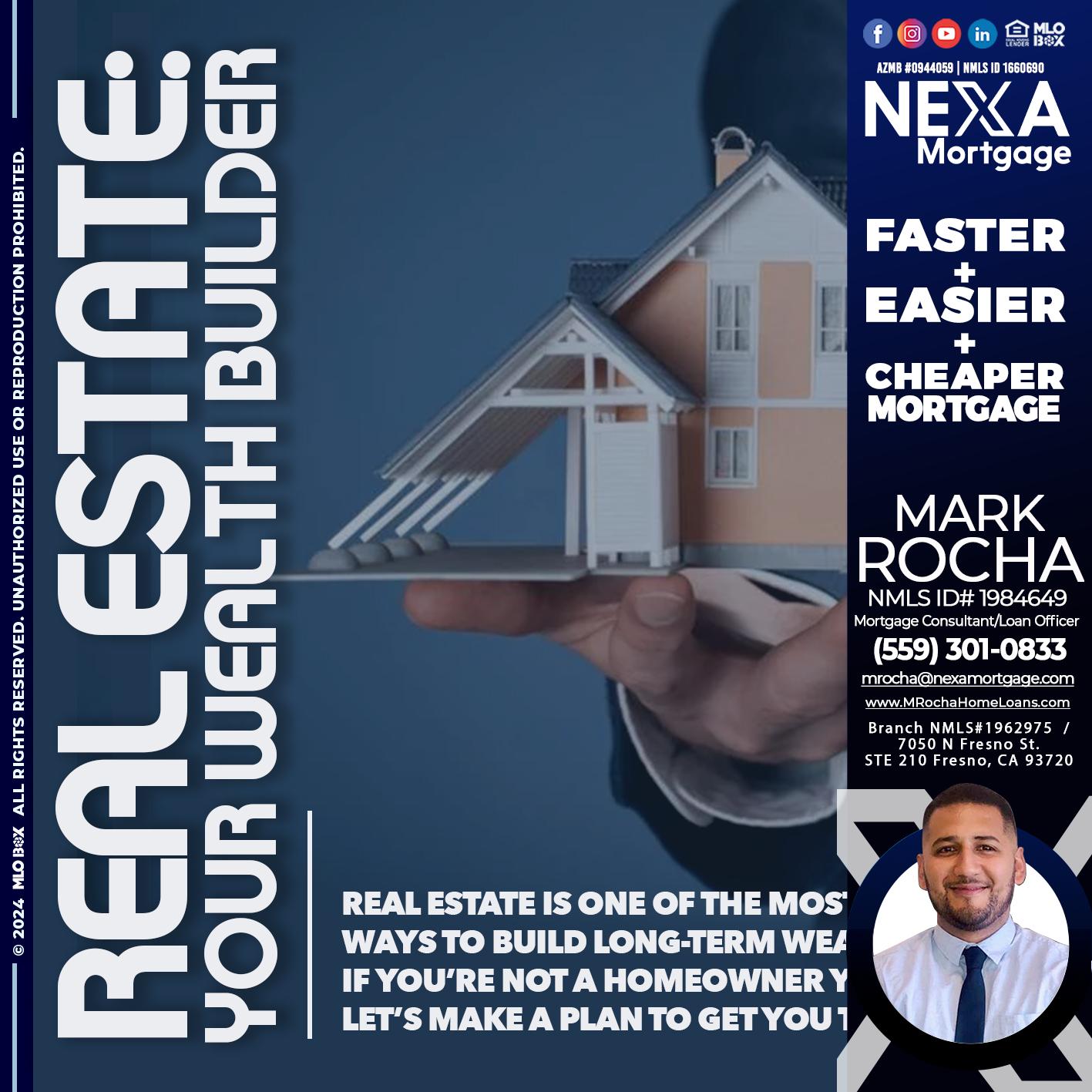 REAL ESTATE - Mark Anthony Rocha -Loan Officer