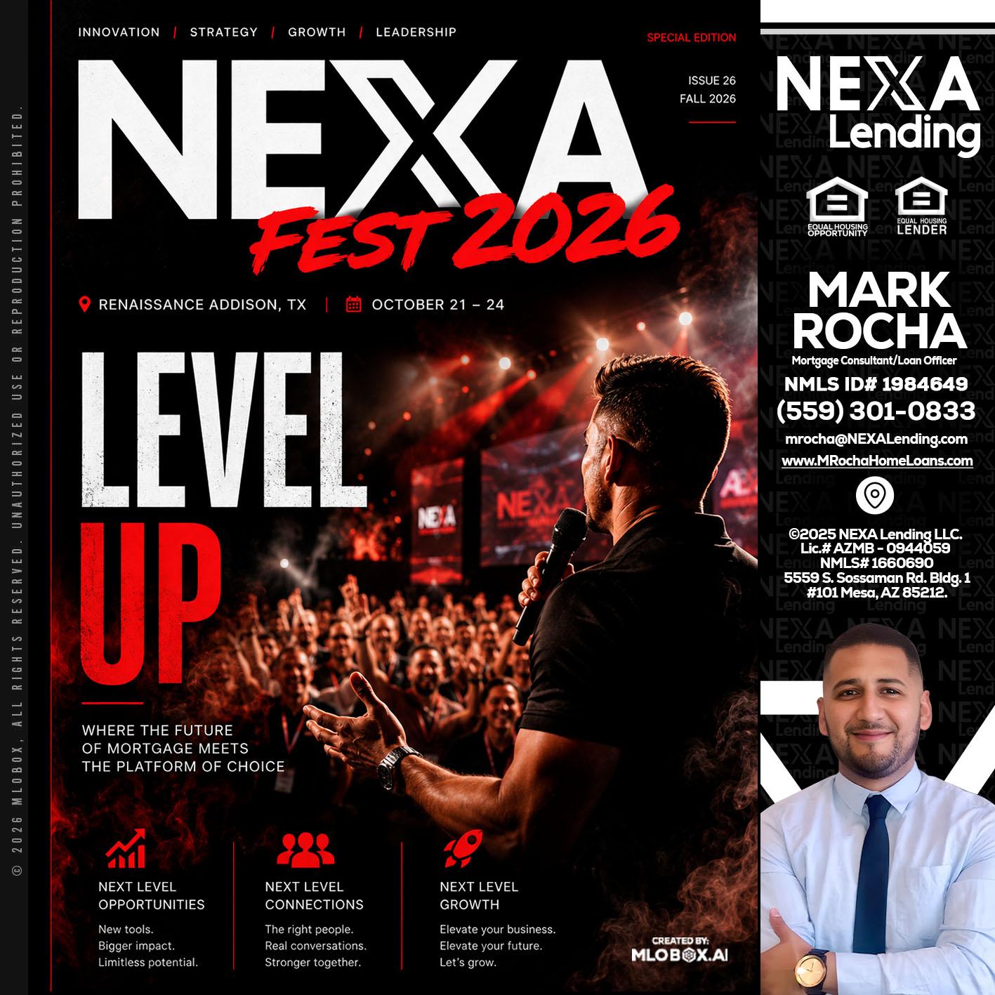 NEXA FEST 2026 - Mark Anthony Rocha -Loan Officer